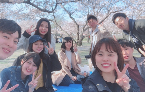 季節ごとに学生同士のイベントも開催