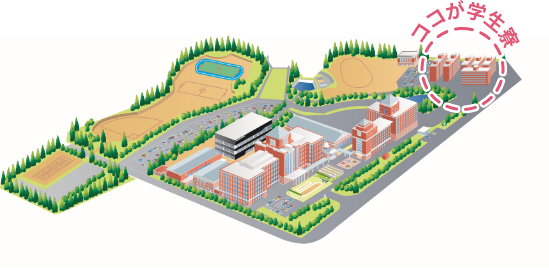 東広島キャンパス 学生寮 878室