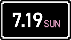 7月19日（日）